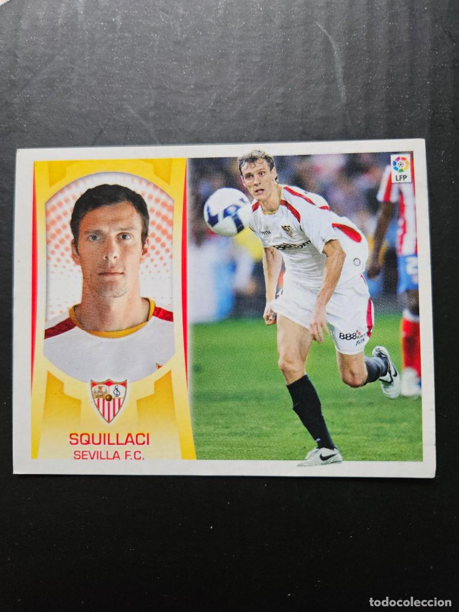 Figurine di Calcio: N&ordm; 5 SQUILLACI SEVILLA LIGA ESTE 09 10 2009 2010 SIN PEGAR NUNCA PEGADO