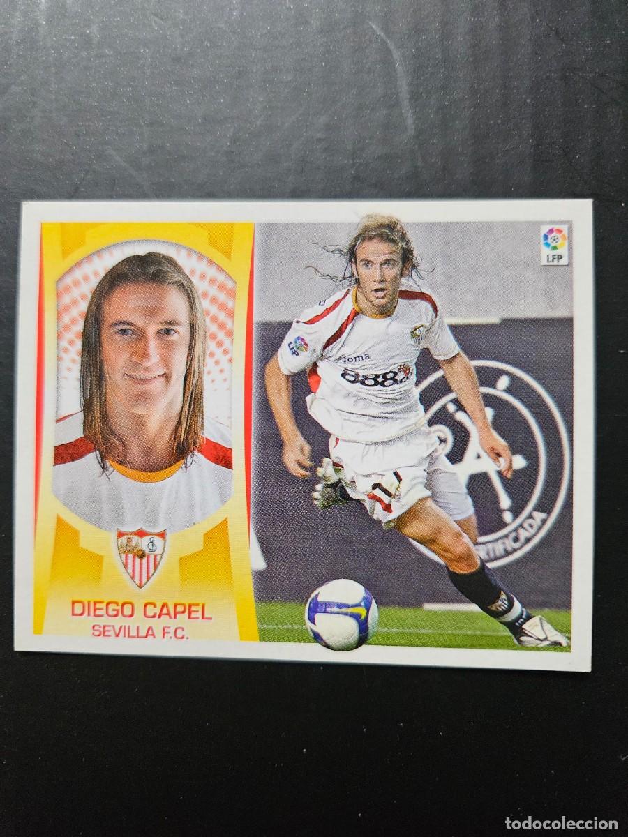 Fu&szlig;ball-Sticker: N&ordm; 13 DIEGO CAPEL SEVILLA LIGA ESTE 09 10 2009 2010 SIN PEGAR NUNCA PEGADO