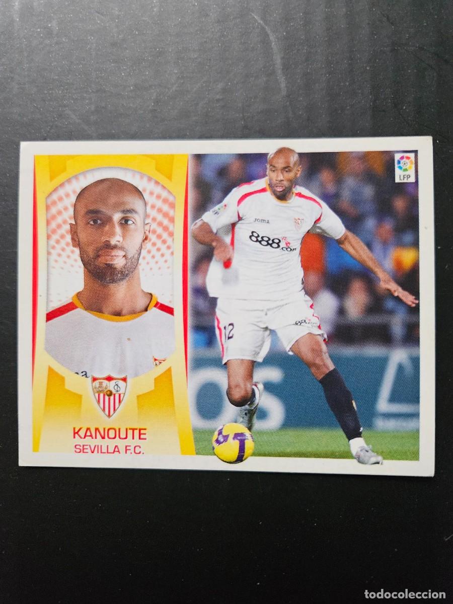 Figurine di Calcio: N&ordm; 16 KANOUTE SEVILLA LIGA ESTE 09 10 2009 2010 SIN PEGAR NUNCA PEGADO