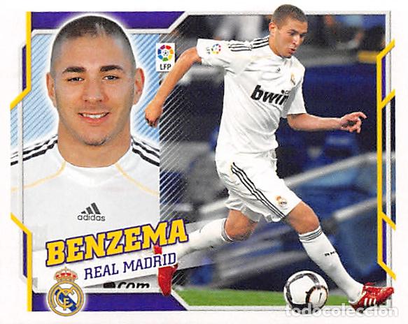 Cromos de F&uacute;tbol: EDICIONES ESTE 10/11 2010/2011 #15 BENZEMA (REAL MADRID C.F.) SIN PEGAR