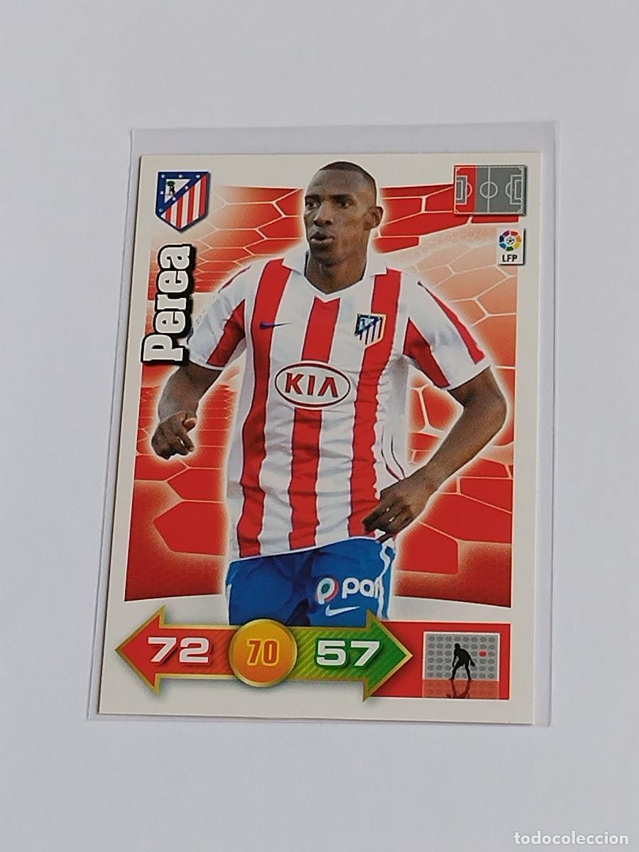 Cromos de F&uacute;tbol: PEREA ATL&Eacute;TICO MADRID - ADRENALYN XL LA LIGA BBVA 2010 2011 - PANINI 10 11 CROMO FUTBOL