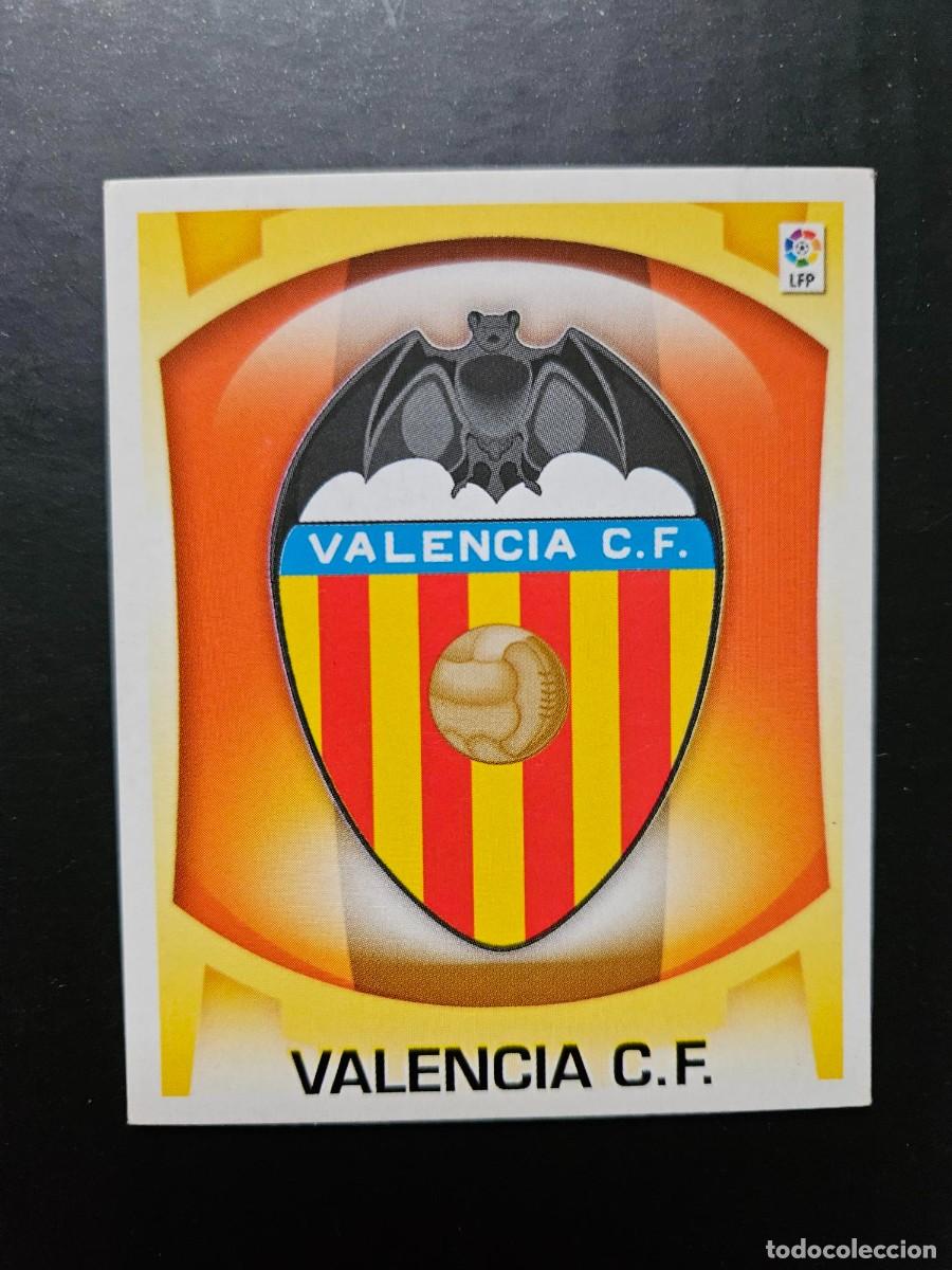 Fu&szlig;ball-Sticker: ESCUDO VALENCIA LIGA ESTE 09 10 2009 2010 SIN PEGAR NUNCA PEGADO