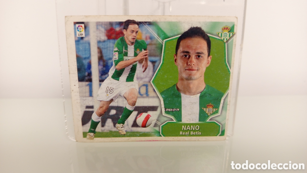 Cromos de F&uacute;tbol: ❇️ CROMO STICKER ⚽ NANO BETIS 2008 2008 08 09 ESTE SIN PEGAR ❇️