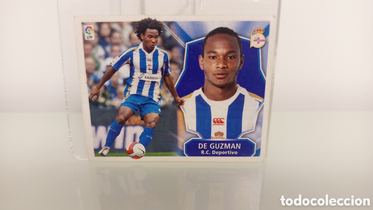 Cromos de F&uacute;tbol: ❇️ CROMO STICKER ⚽ DE GUZM&Aacute;N DEPORTIVO DE LA CORU&Ntilde;A 2008 2008 08 09 ESTE SIN PEGAR ❇️