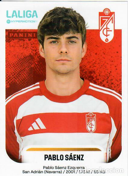 Fu&szlig;ball-Sticker: PANINI HYPERMOTION 2025-26 (25 - 26) - N&ordm; 225 - PABLO S&Aacute;ENZ - GRANADA