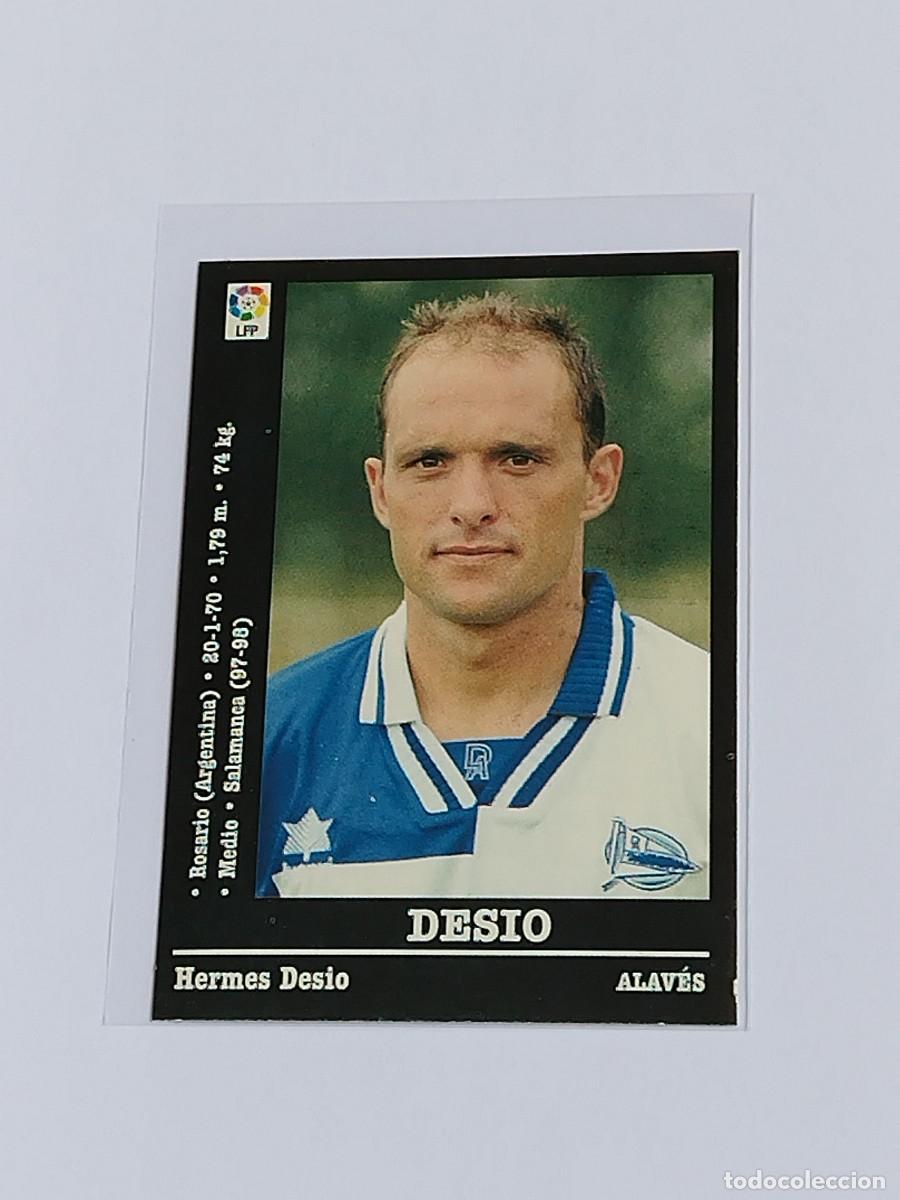 Fu&szlig;ball-Sticker: DESIO #94 DEPORTIVO ALAV&Eacute;S - PANINI LA LIGA 2000 2001 - SPORTS 00 01 NUNCA PEGADO CROMO