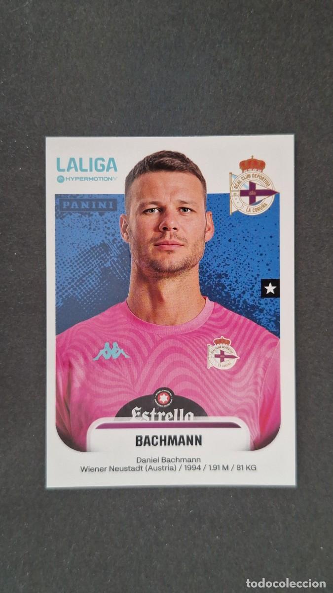 Football Stickers: L1 BACHMANN DEPORTIVO DE LA CORU&Ntilde;A 176 LIGA HYPERMOTION 2025 2026 25 26 PANINI NUNCA PEGADO