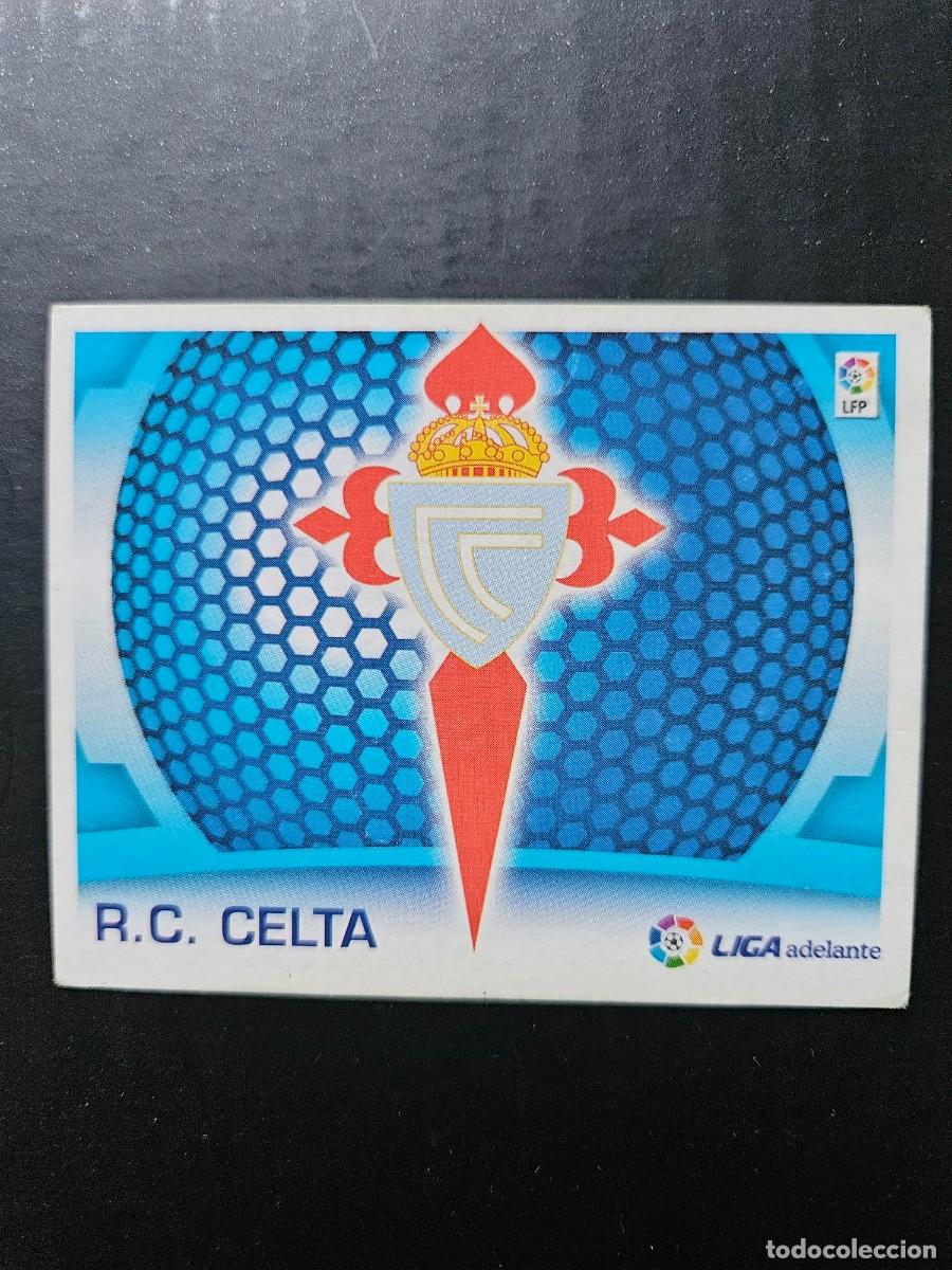 Figurine di Calcio: ESCUDO CELTA LIGA ADELANTE LIGA ESTE 09 10 2009 2010 SIN PEGAR NUNCA PEGADO