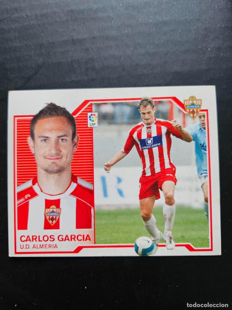 Fu&szlig;ball-Sticker: CARLOS GARCIA ALMERIA LIGA ESTE 07 08 2007 2008 SIN PEGAR NUNCA PEGADO