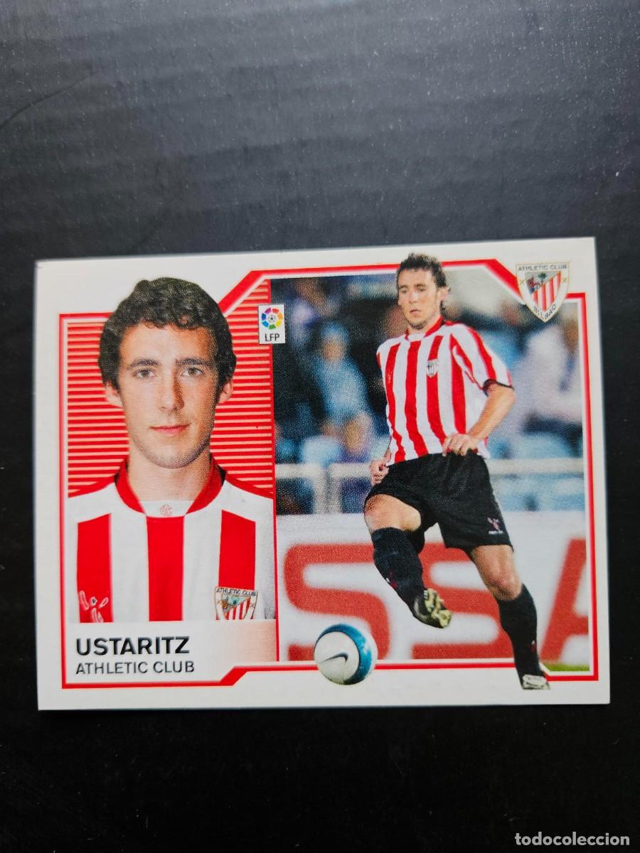 Figurine di Calcio: USTARITZ ATHLETIC BILBAO LIGA ESTE 07 08 2007 2008 SIN PEGAR NUNCA PEGADO