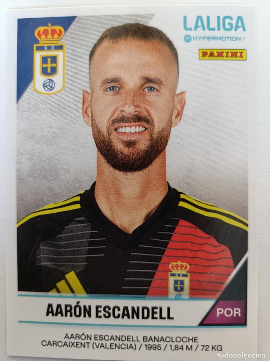 Cromos de f&uacute;tbol: #327 AARON ESCANDELL REAL OVIEDO LIGA HYPERMOTION 24/25 PANINI