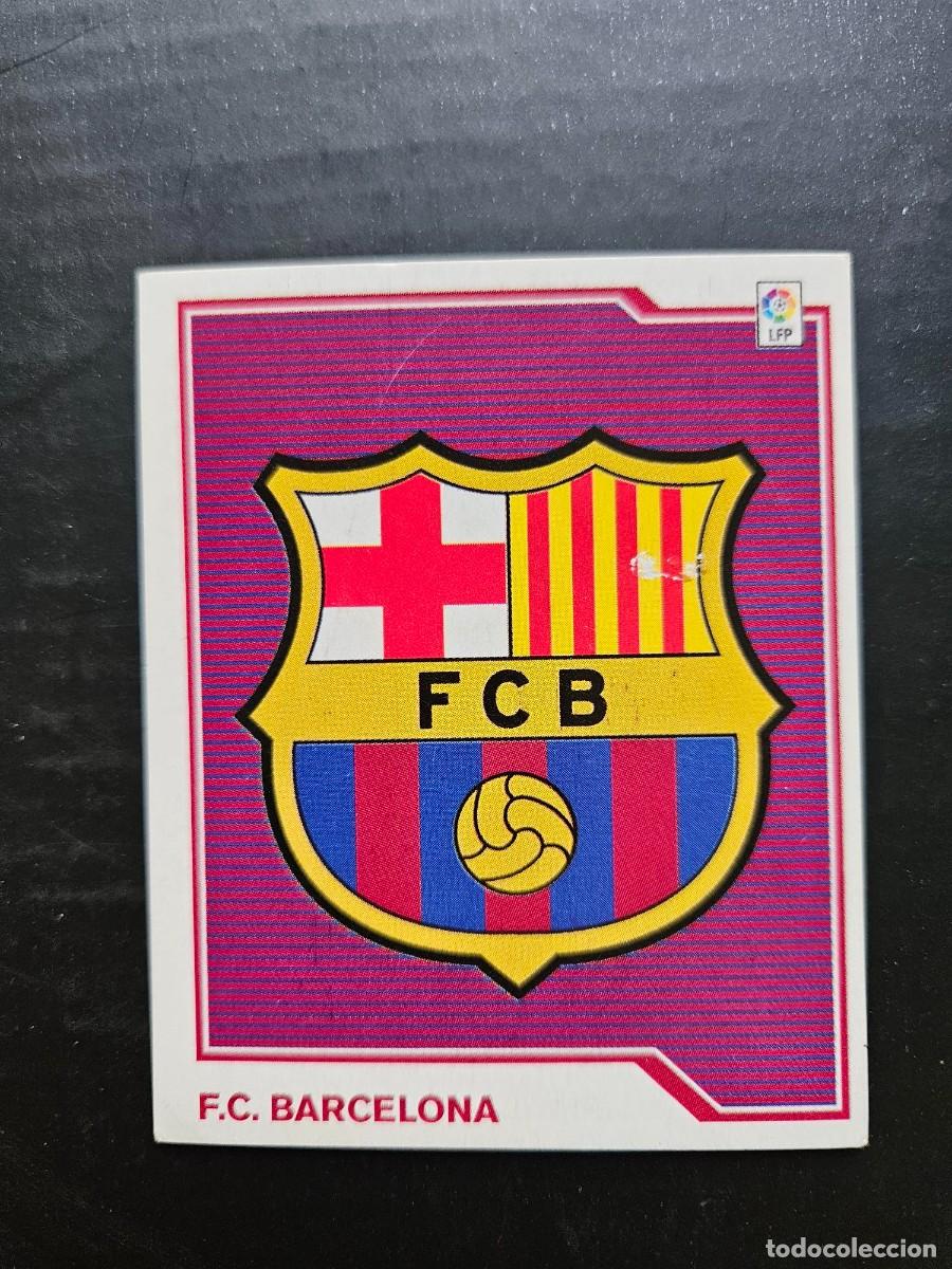 Figurine di Calcio: ESCUDO BARCELONA LIGA ESTE 07 08 2007 2008 SIN PEGAR NUNCA PEGADO