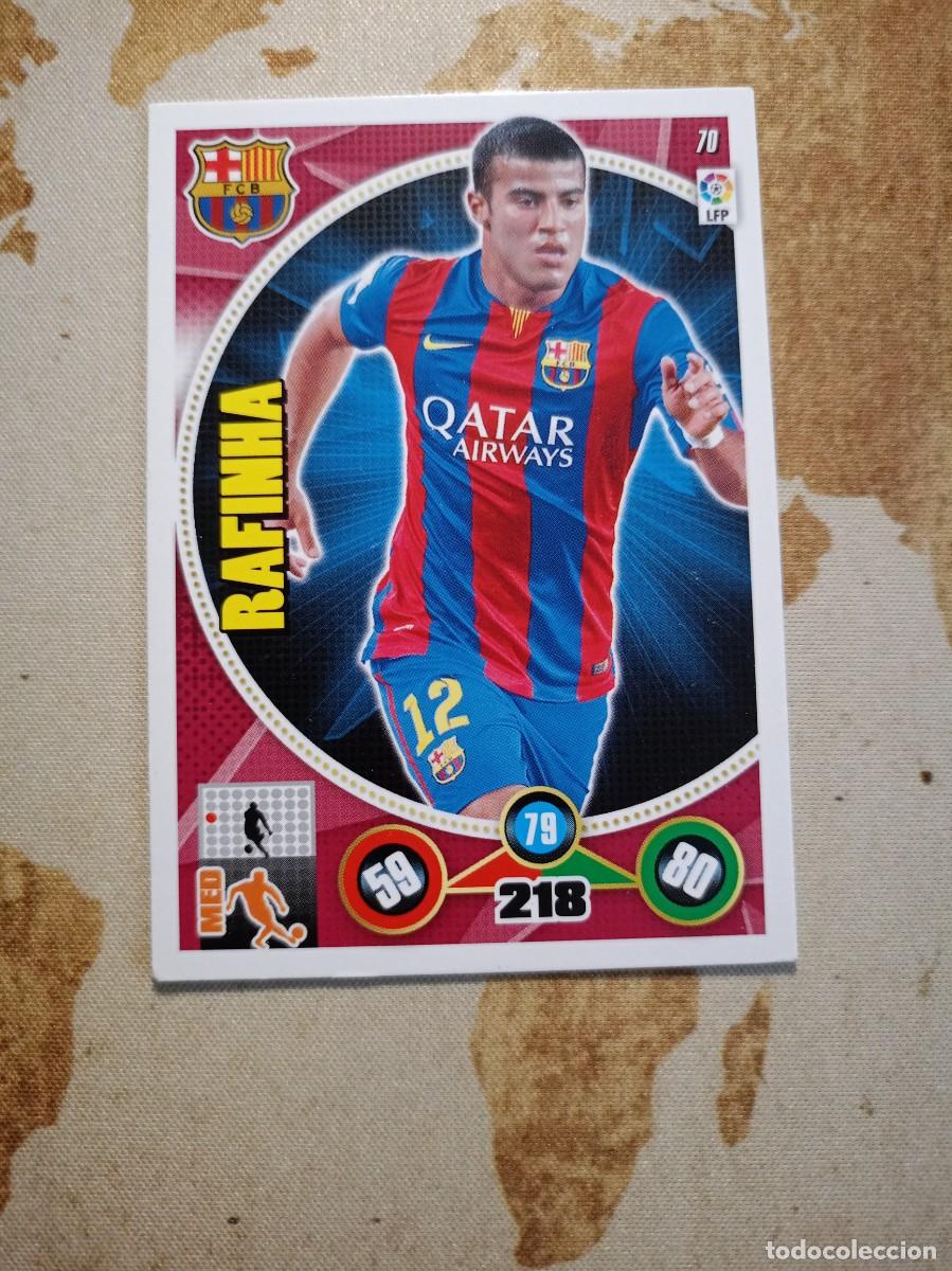 Figurine di Calcio: Barcelona 70 RAFINHA Adrenalyn 2014-15