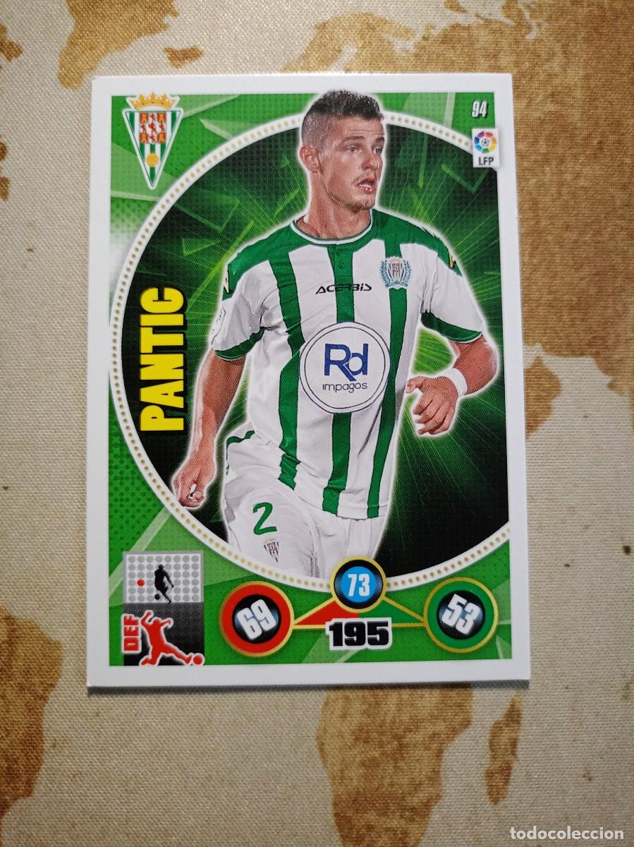 Figurine di Calcio: C&oacute;rdoba 94 PANTIC Adrenalyn 2014-15