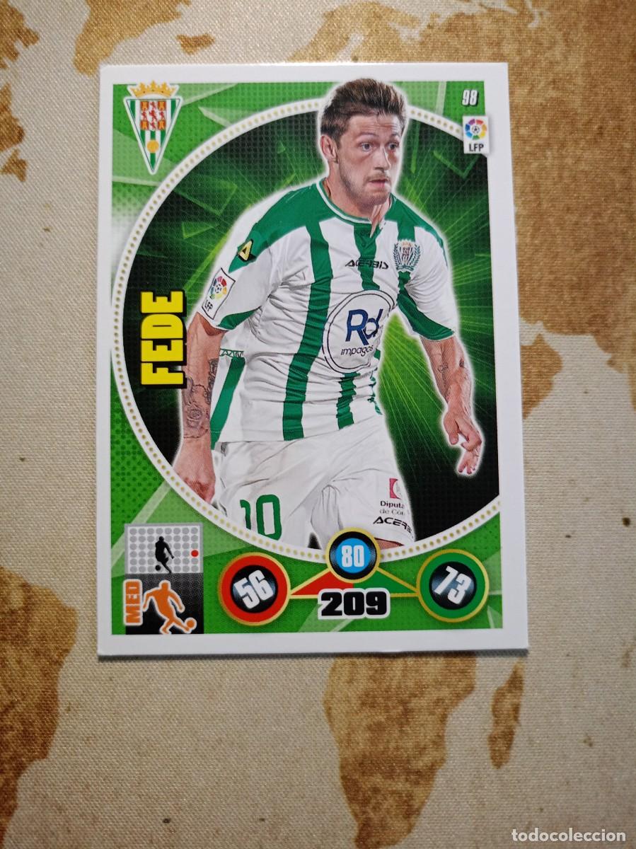 Fu&szlig;ball-Sticker: C&oacute;rdoba 98 FEDE Adrenalyn 2014-15