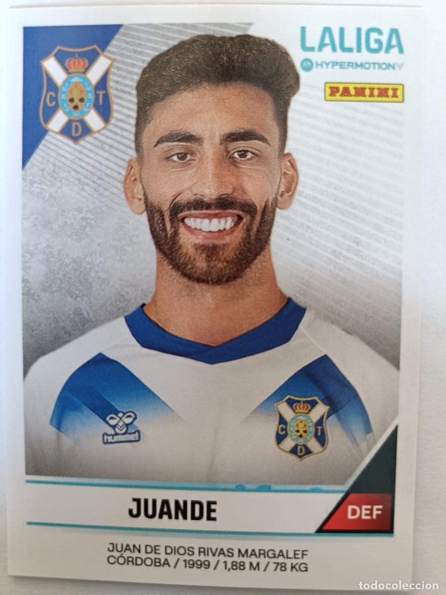Football Stickers: #388 JUANDE C.D. TENERIFE LIGA HYPERMOTION 24/25 PANINI