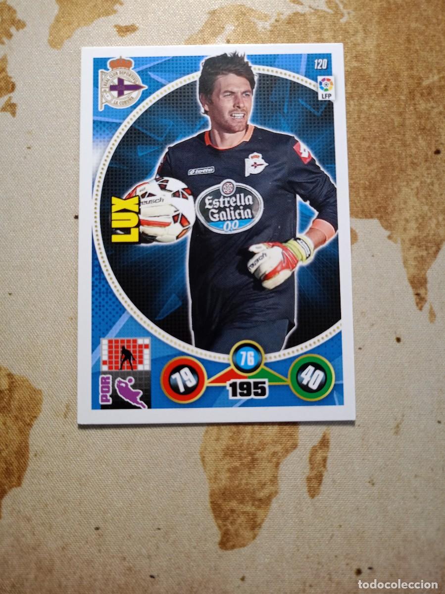 Fu&szlig;ball-Sticker: Deportivo 120 LUX Adrenalyn 2014-15