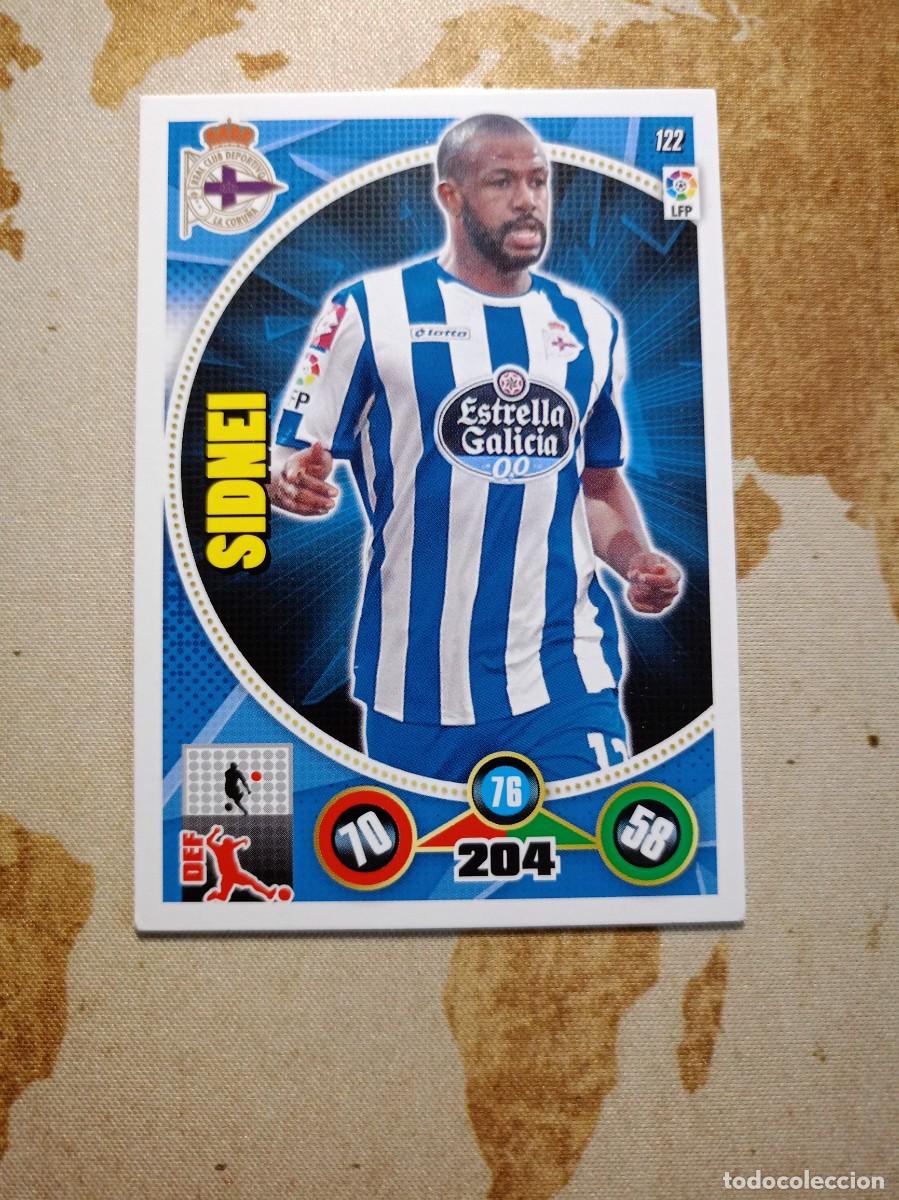 Cromos de f&uacute;tbol: Deportivo 122 SIDNEI Adrenalyn 2014-15
