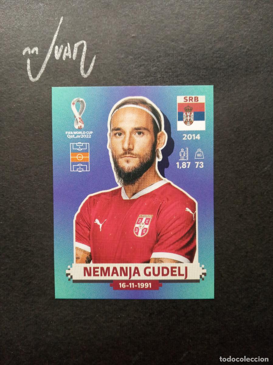 Fu&szlig;ball-Sticker: SRB 9 GUDELJ SERBIA SEVILLA FC ⚽ PANINI &reg; FIFA WORLD CUP QATAR MUNDIAL 2022 SIN PEGAR NUEVO