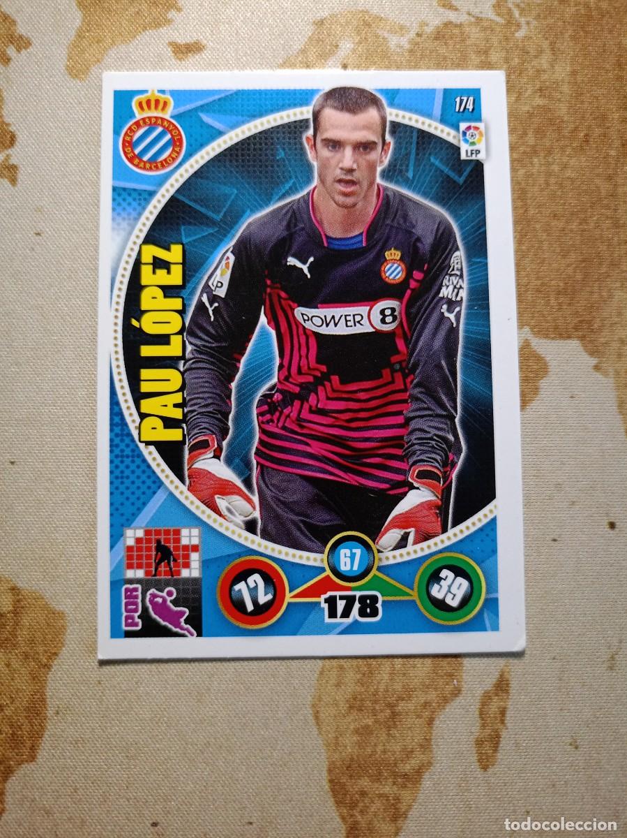 Cromos de f&uacute;tbol: Espanyol 174 PAU L&Oacute;PEZ Adrenalyn 2014-15