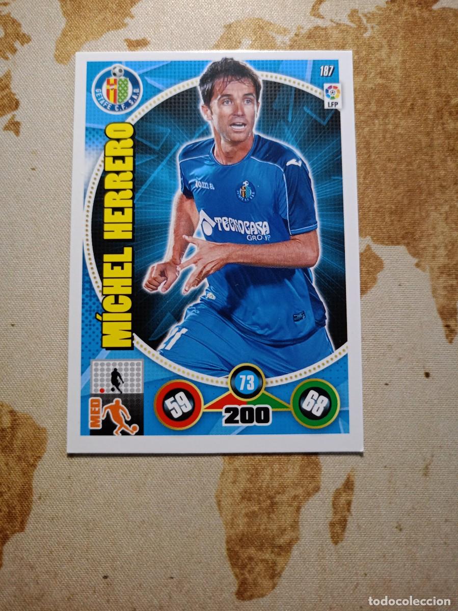 Cromos de Futebol: Getafe 187 MICHEL HERRERO Adrenalyn 2014-15