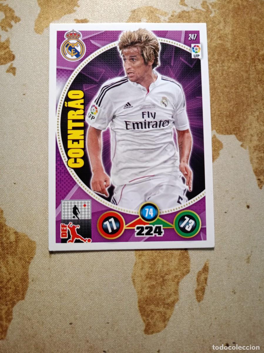 Fu&szlig;ball-Sticker: Real Madrid 247 COENTRAO Adrenalyn 2014-15