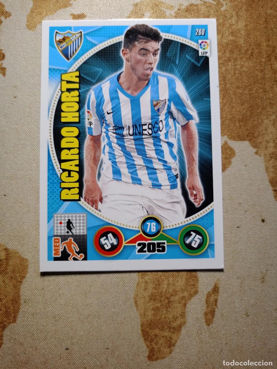Figurine di Calcio: M&aacute;laga 260 RICARDO HORTA Adrenalyn 2014-15