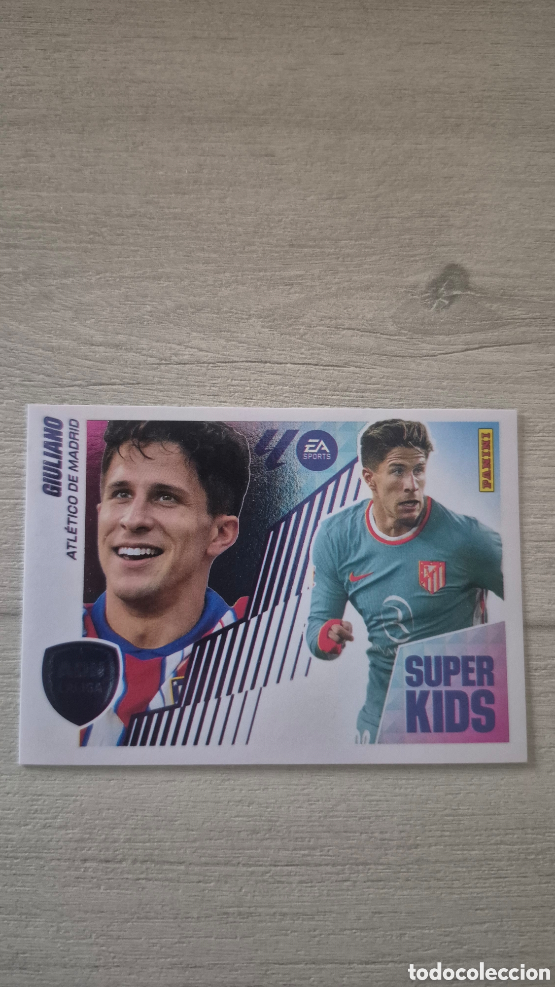 Fu&szlig;ball-Sticker: N&deg;9 SuperKids Giuliano Liga Este 25/26