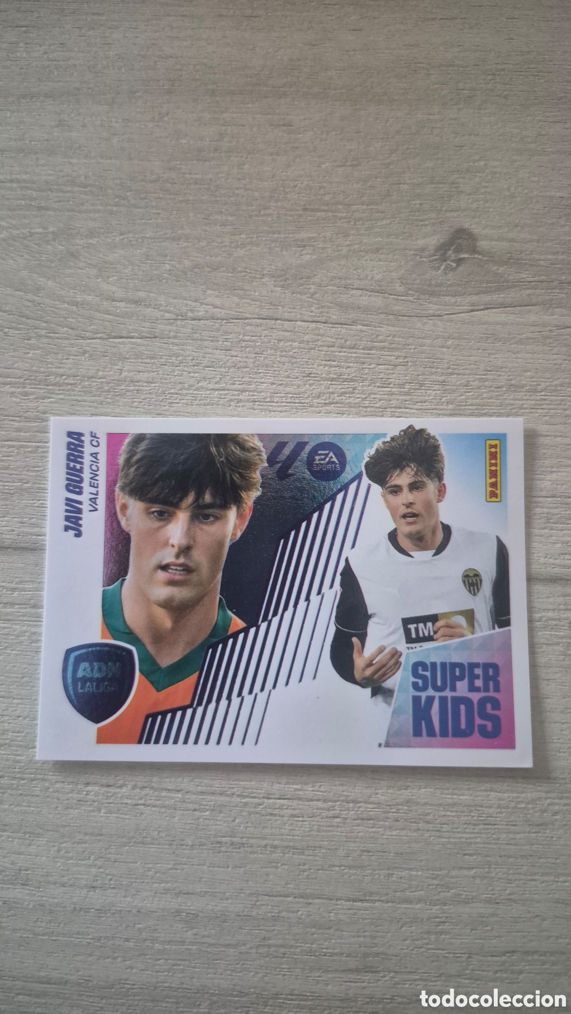 Figurine di Calcio: N&deg;12 SuperKids Javi Guerra Liga Este 25/26