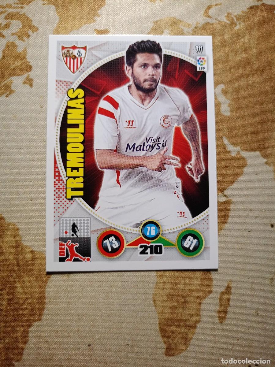 Fu&szlig;ball-Sticker: Sevilla 311 TREMOULINAS Adrenalyn 2014-15
