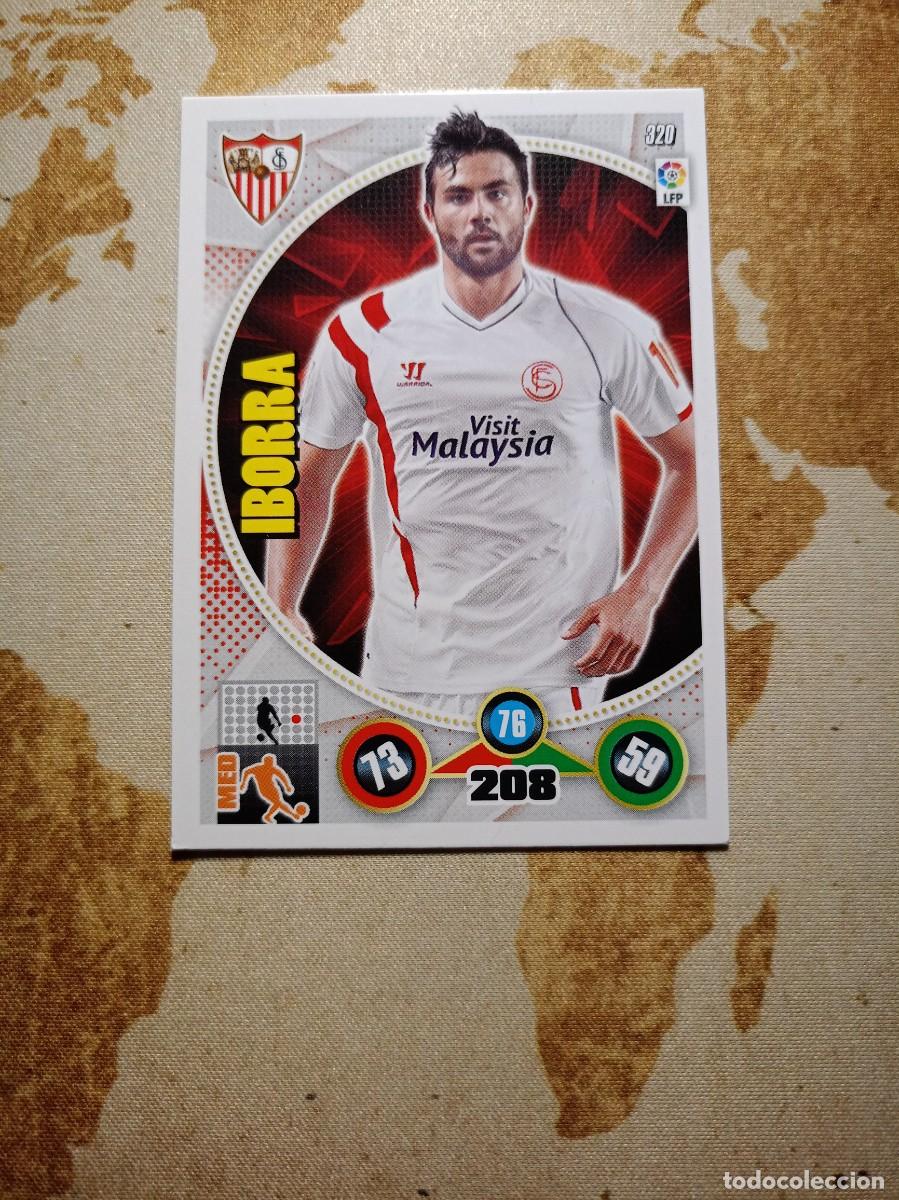 Fu&szlig;ball-Sticker: Sevilla 320 IBORRA Adrenalyn 2014-15
