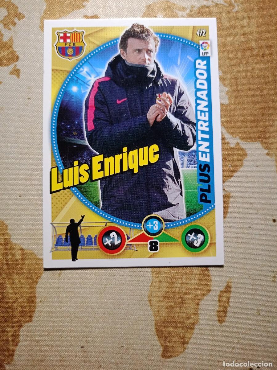 Cromos de Futebol: PLUS ENTRENADOR 472 LUIS ENRIQUE Adrenalyn 2014-15