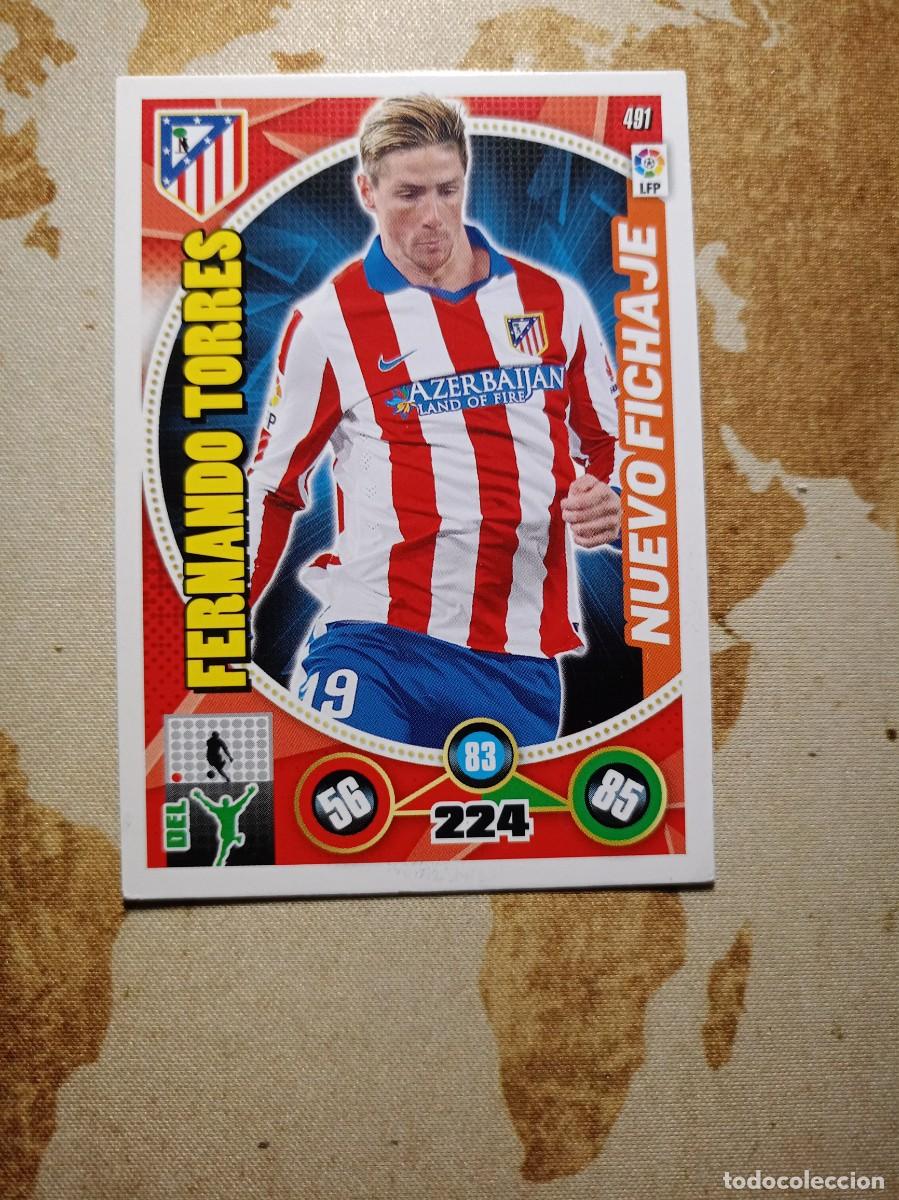 Fu&szlig;ball-Sticker: NUEVO FICHAJE 491 FERNANDO TORRES Adrenalyn 2014-15