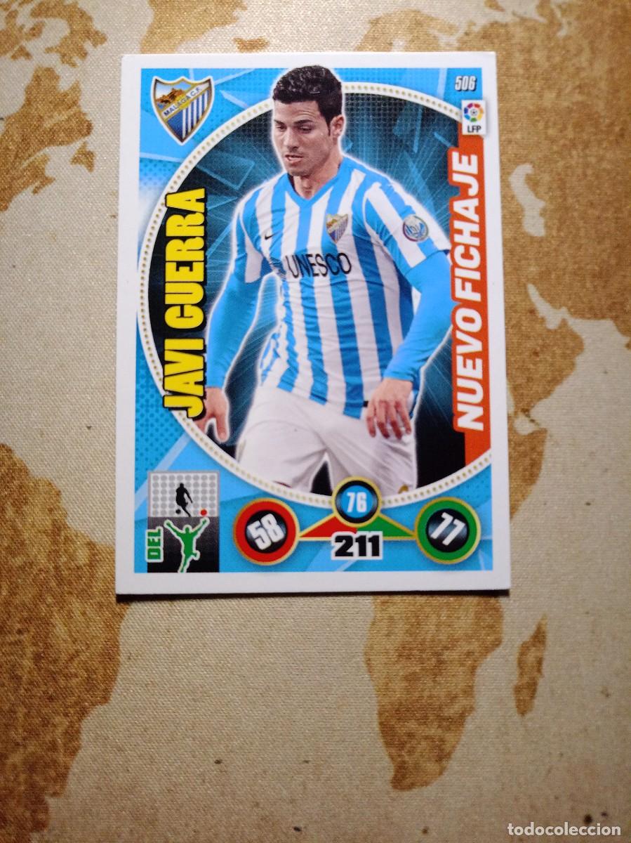 Football Stickers: NUEVO FICHAJE 506 JAVI GUERRA Adrenalyn 2014-15