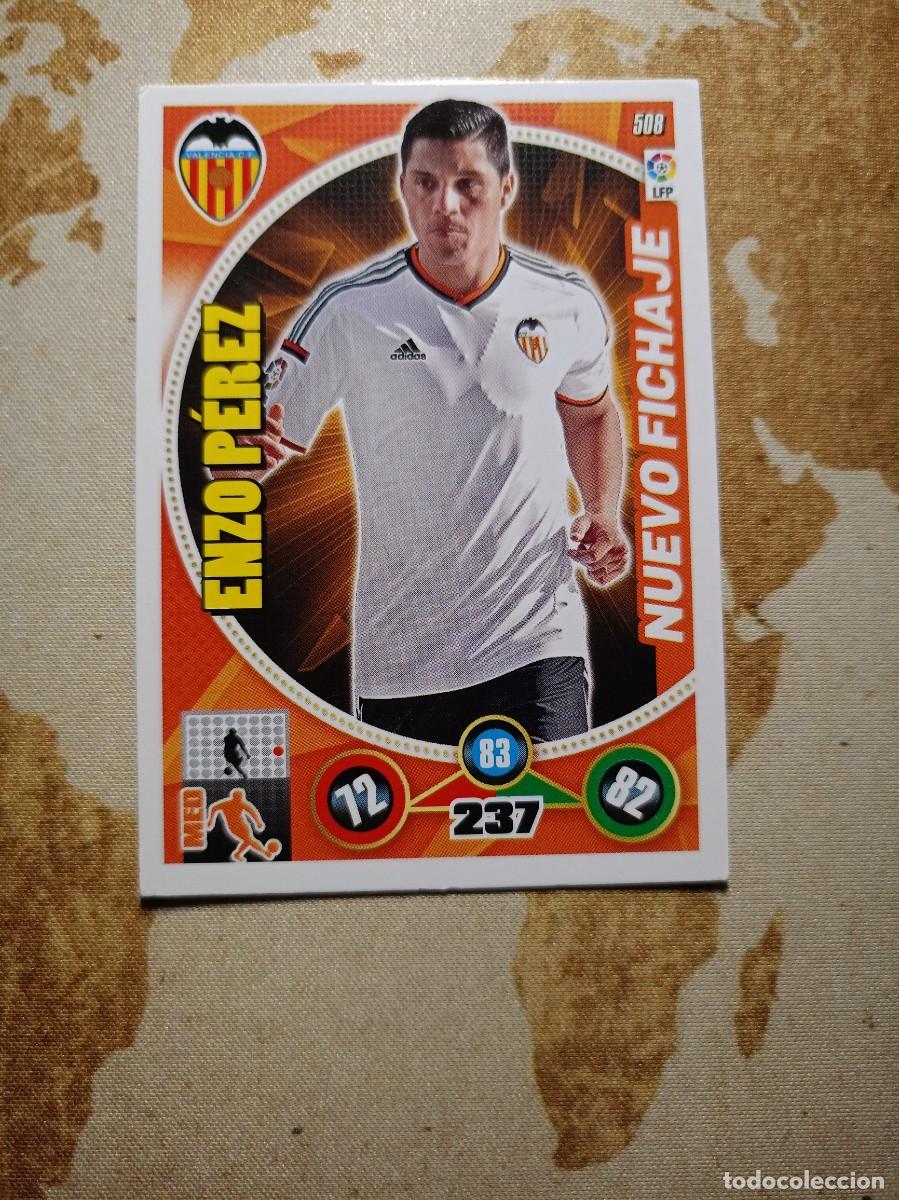 Figurine di Calcio: NUEVO FICHAJE 508 ENZO P&Eacute;REZ Adrenalyn 2014-15
