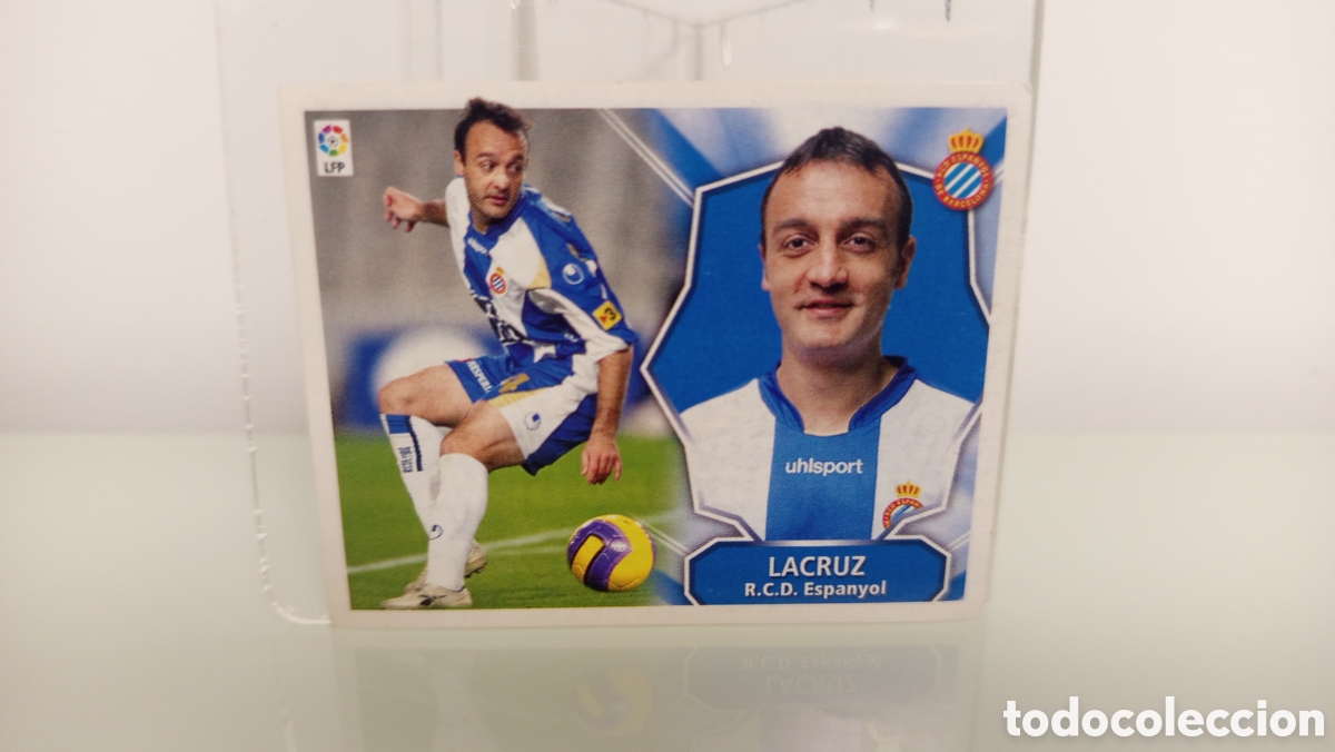 Cromos de F&uacute;tbol: ❇️ CROMO STICKER ⚽ LACRUZ ESPA&Ntilde;OL 2008 2008 08 09 ESTE SIN PEGAR ❇️