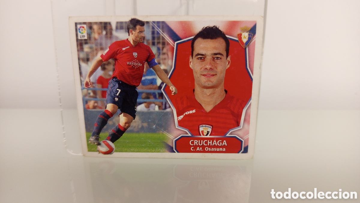Cromos de F&uacute;tbol: ❇️ CROMO STICKER ⚽ CRUCHAGA OSASUNA 2008 2008 08 09 ESTE SIN PEGAR ❇️