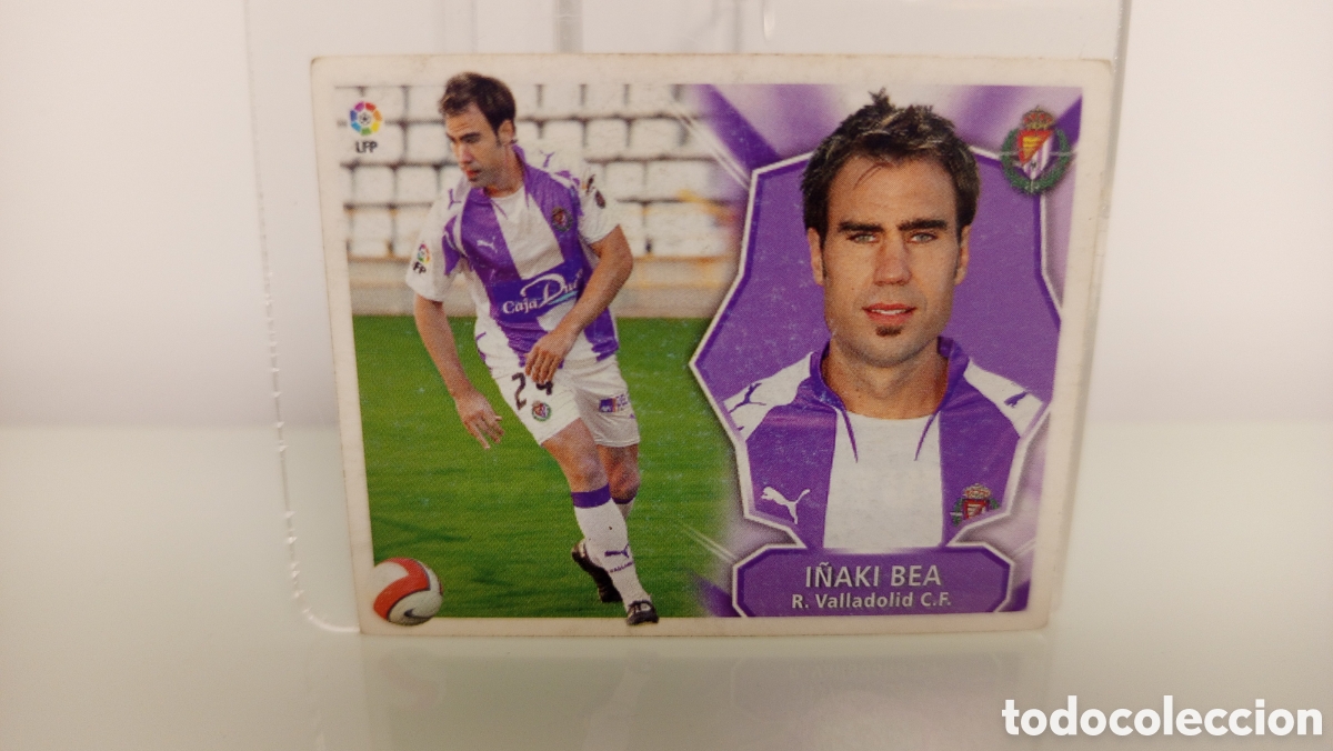Cromos de F&uacute;tbol: ❇️ CROMO STICKER ⚽ I&Ntilde;AKI BEA VALLADOLID 2008 08 09 ESTE SIN PEGAR ❇️