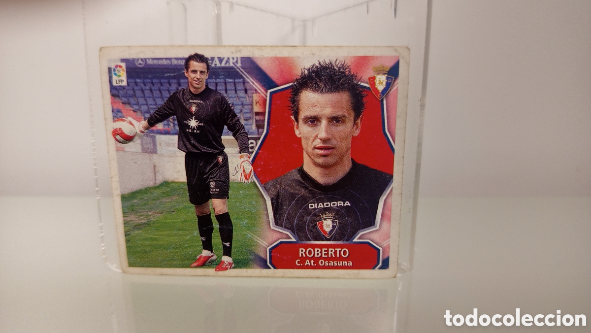 Cromos de F&uacute;tbol: ❇️ CROMO STICKER ⚽ ROBERTO OSASUNA 2008 2008 08 09 ESTE SIN PEGAR ❇️