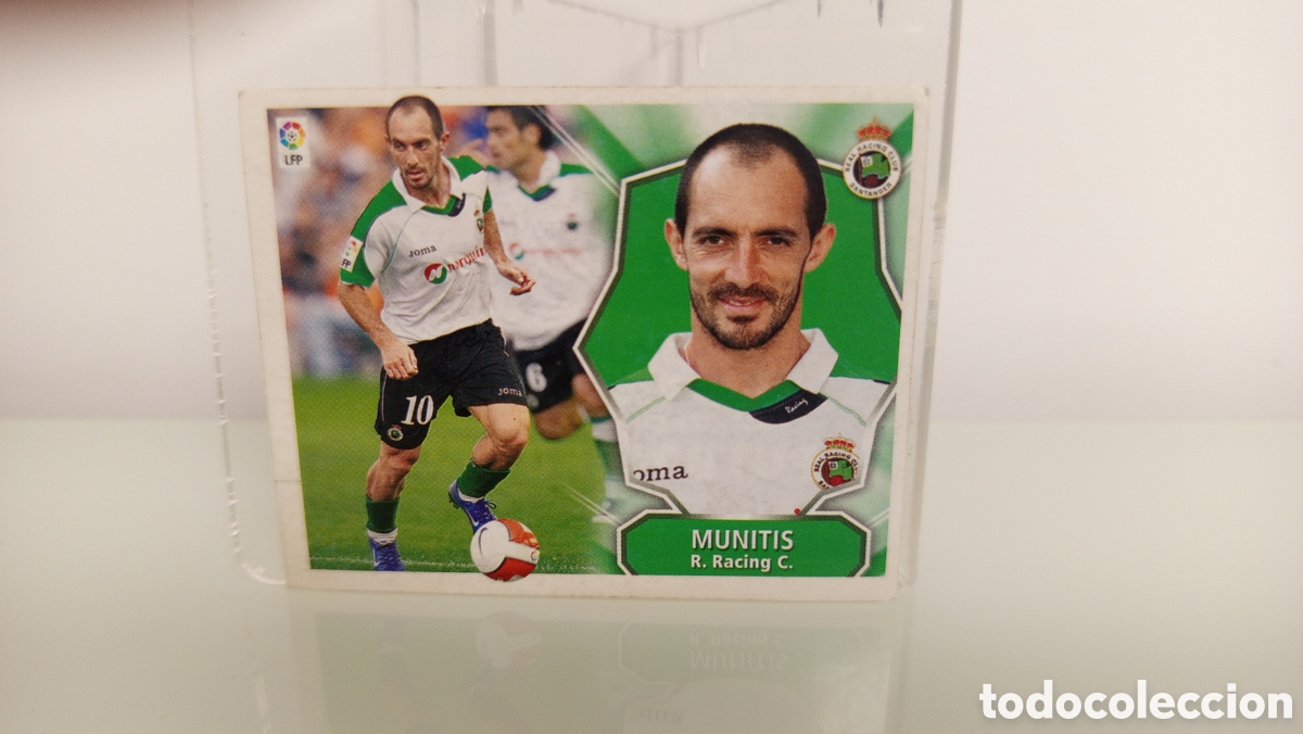 Cromos de F&uacute;tbol: ❇️ CROMO STICKER ⚽ MUNITIS RACING DE SANTANDER 2008 2008 08 09 ESTE SIN PEGAR ❇️
