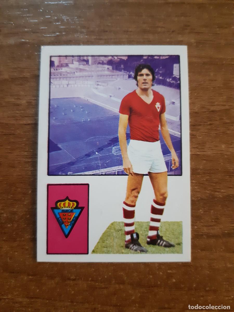Cromos de Futebol: Abel P&eacute;rez (Murcia) Liga 74-75 Ed. FHER 1974 1975. Nunca pegado, sin pegar