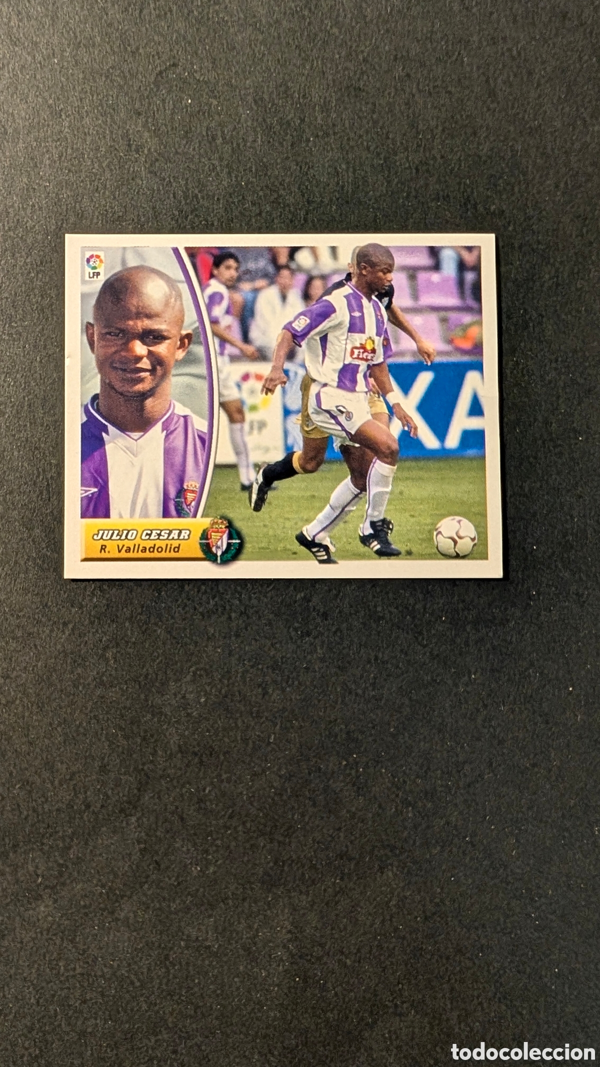 Cromos de F&uacute;tbol: JULIO CESAR VALLADOLID COLOCA LIGA ESTE 2003/04 03 04 NUNCA PEGADO SIN PEGAR