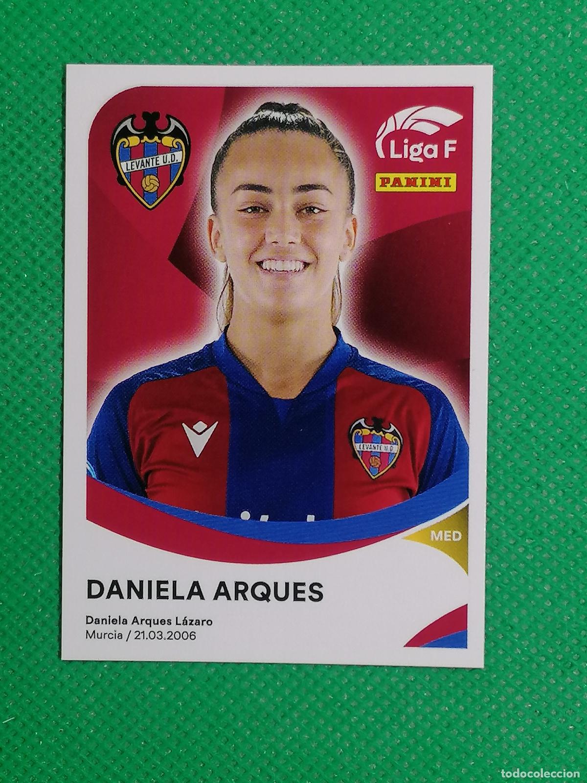 Fu&szlig;ball-Sticker: 216 DANIELA ARQUES LEVANTE ⚽ PANINI LIGA F FEMENINA 2024 2025 24 25 ⚽