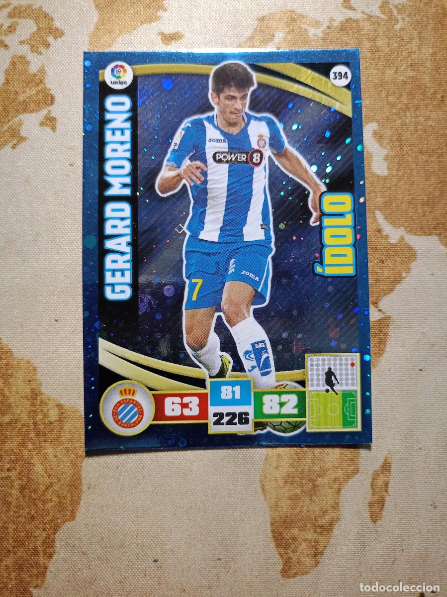 Cromos de Futebol: &Iacute;dolo 394 GERARD MORENO Adrenalyn 2015-16