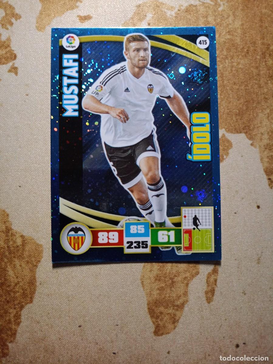 Fu&szlig;ball-Sticker: &Iacute;dolo 415 MUSTAFI Adrenalyn 2015-16
