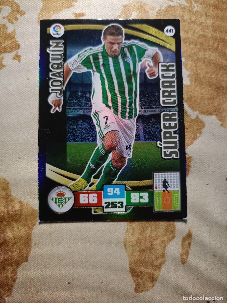 Football Stickers: S&uacute;per Crack 441 JOAQU&Iacute;N Adrenalyn 2015-16