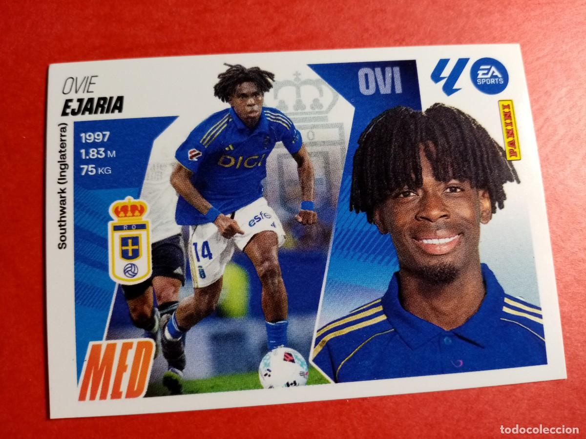 Cromos de f&uacute;tbol: N&ordm; 10 OVIE EJARIA, REAL OVIEDO, LIGA ESTE 2025 2026 25 26 PANINI