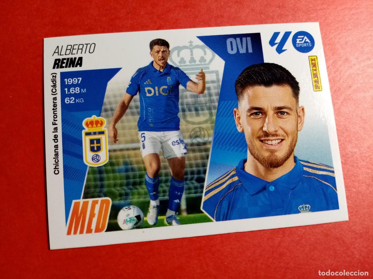 Cromos de Futebol: N&ordm; 12 ALBERTO REINA, REAL OVIEDO, LIGA ESTE 2025 2026 25 26 PANINI