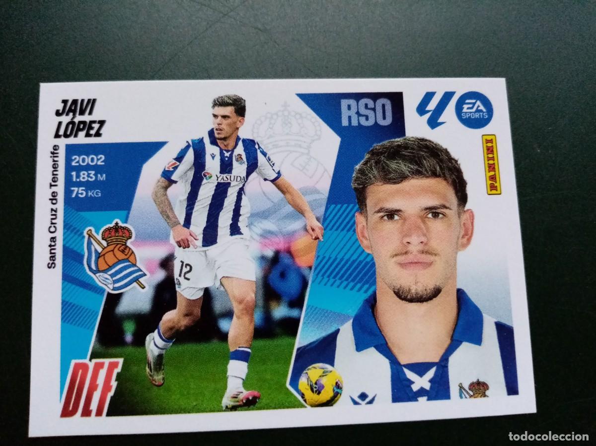 Figurine di Calcio: N&ordm; 10 A 10A JAVI LOPEZ, REAL SOCIEDAD, LIGA ESTE 2025 2026 25 26 PANINI