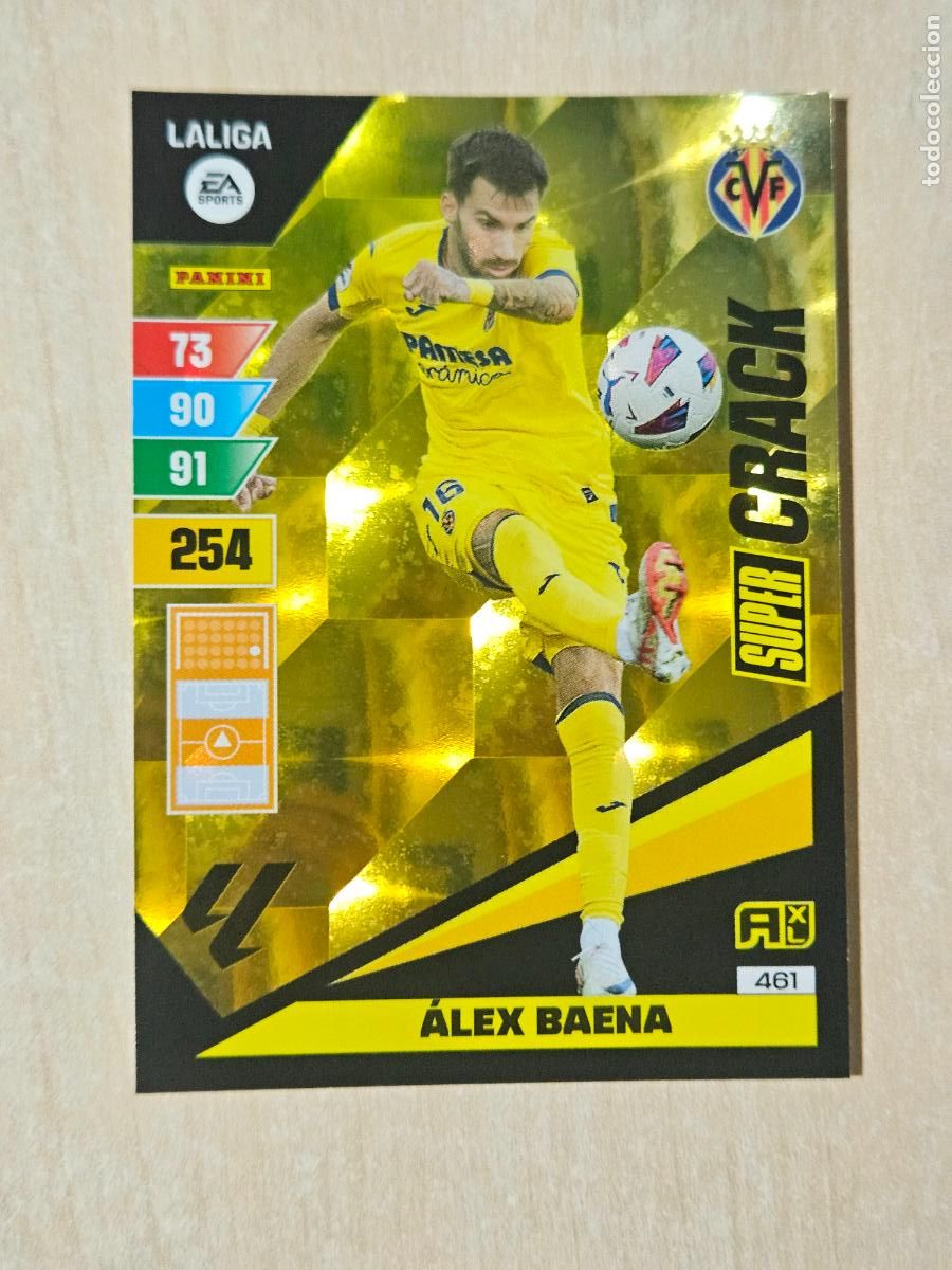 Cromos de f&uacute;tbol: FICHA N&ordm; 461 ALEX BAENA - ADRENALYN 23 24 - PANINI 2023 - 24 - CROMO - SUPER CRACK